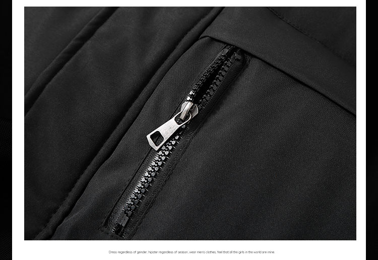 Down Cotton Vest Men's Autumn and Winter New Warm Coat Thickened Cotton Coat Wearing Multi Pocket Work Vest_voghion.com