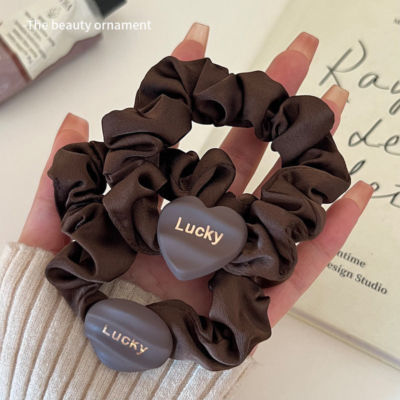 Simple and sophisticated letter hair loop, ladies with ponytail plate hair, cover, headband hair accessories, women_voghion.com