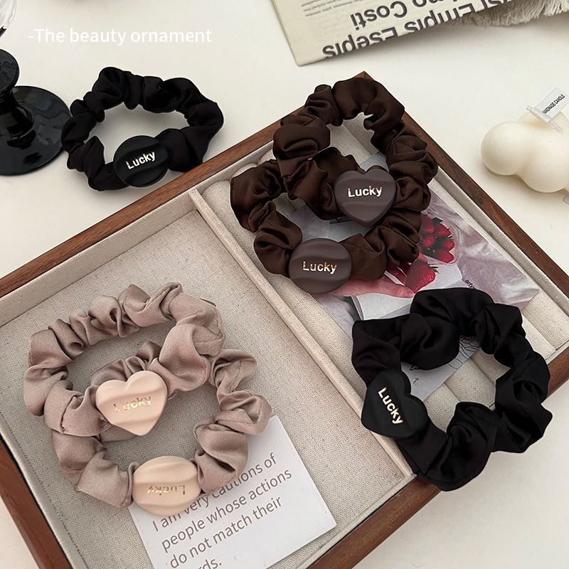 Simple and sophisticated letter hair loop, ladies with ponytail plate hair, cover, headband hair accessories, women_voghion.com