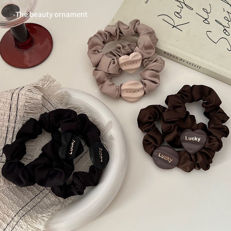 Simple and sophisticated letter hair loop, ladies with ponytail plate hair, cover, headband hair accessories, women_voghion.com