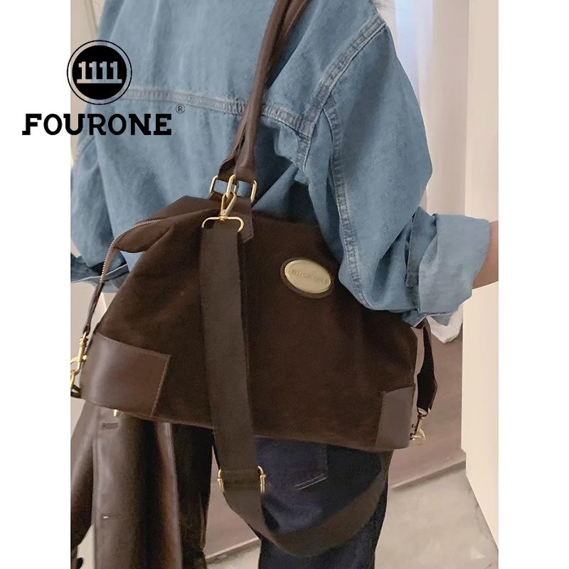 Maillard Retro Frosted Handbag Women's New Trendy Second-hand Armpit Bag Large Capacity Commuting Bag