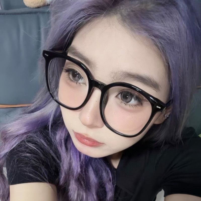 眼鏡黑框復古可配度數眼鏡框素顏平光鏡鏡框藍光近視近視鏡眼睛
