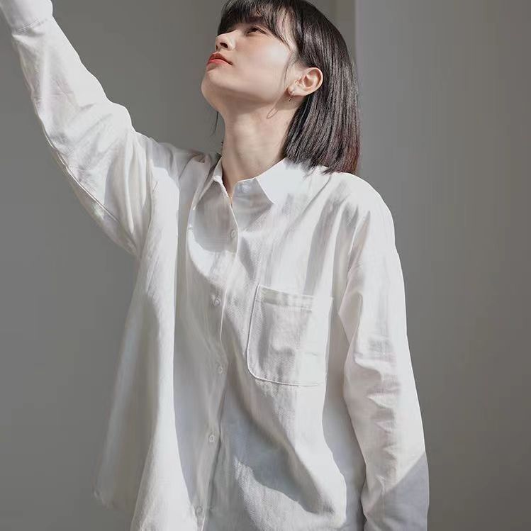 CONGRAZIO洋氣襯衣女時尚長袖襯衫女2023年秋冬新款氣質休閒上衣