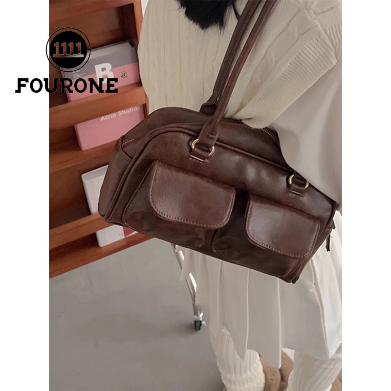 Maillard Retro Handbag Women's New Shoulder Bag Premium Texture Casual Underarm Messenger Bag