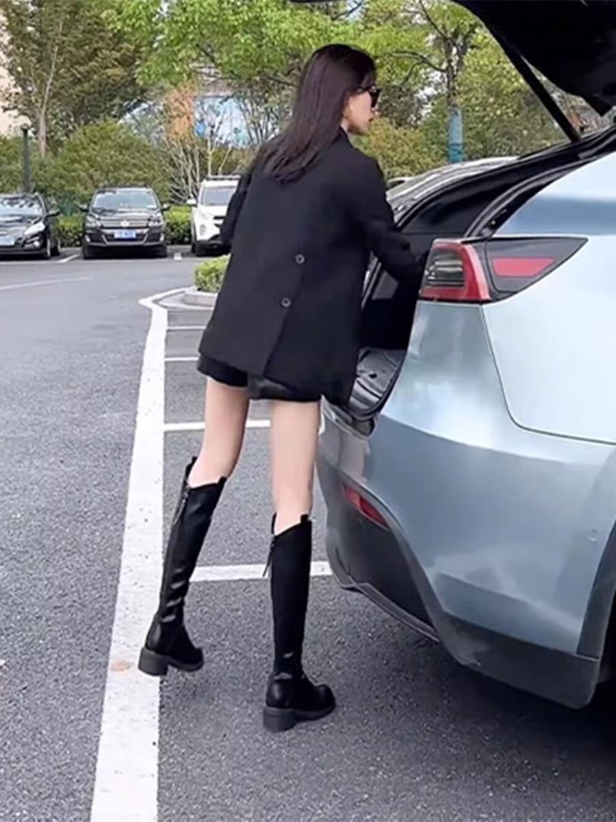 Large size Maillard quilted thickened suit jacket for women in autumn and winter new high-end Korean style casual small suit
