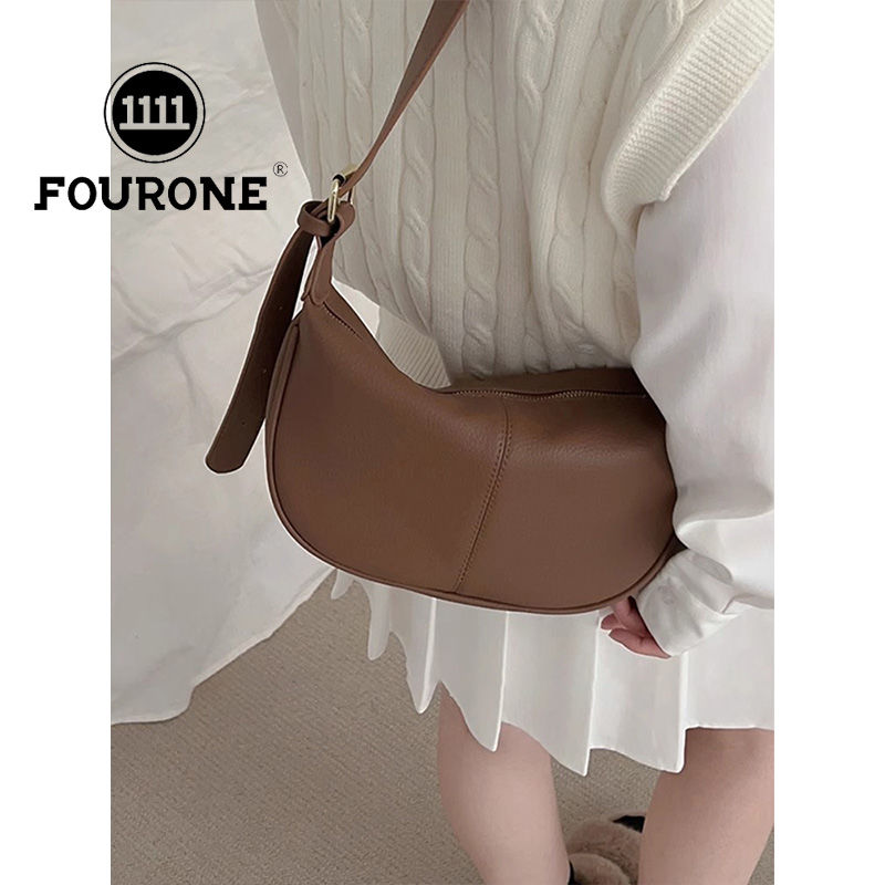 Niche retro armpit bag women's new single shoulder crossbody bag high-end versatile ins dumpling bag