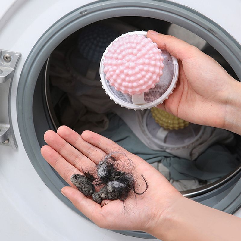 Washing machine filter bag sticky hair suction hair removal filter hair artifact dormitory general laundry cleaning and care ball