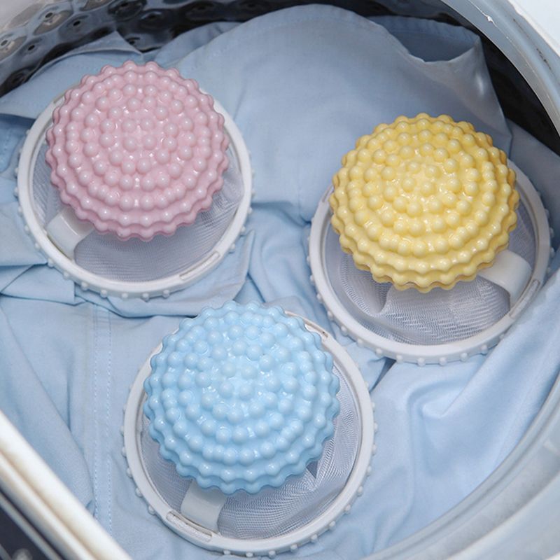 Washing machine filter bag sticky hair suction hair removal filter hair artifact dormitory general laundry cleaning and care ball