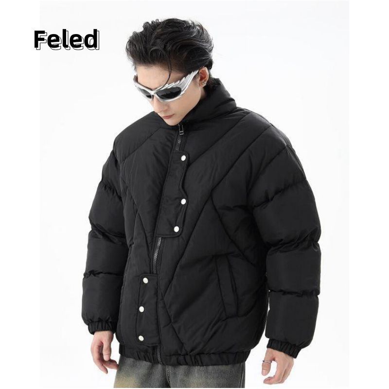 Feila Denton American trendy niche design couple cotton clothing for men and women winter new trendy brand retro thickened jacket