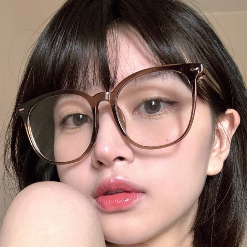 眼鏡近視眼鏡ins神器可配度數藍光眼睛平光鏡眼鏡框近視超輕
