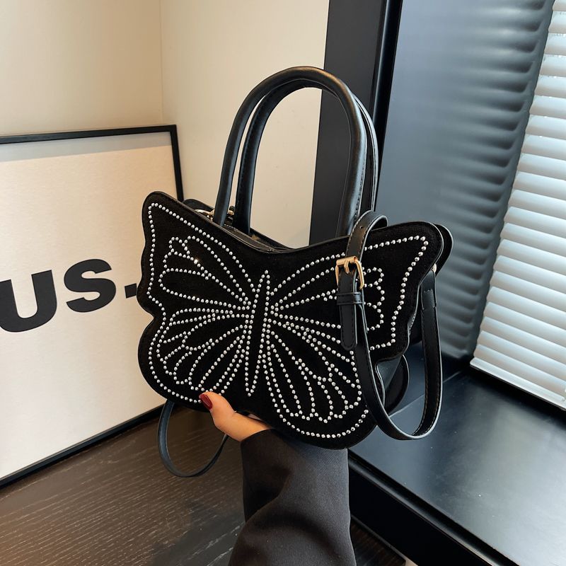 High-end Stylish Niche Diamond-embellished 2025 Autumn And Winter New Women's Versatile Crossbody Bag, Fashionable_voghion.com