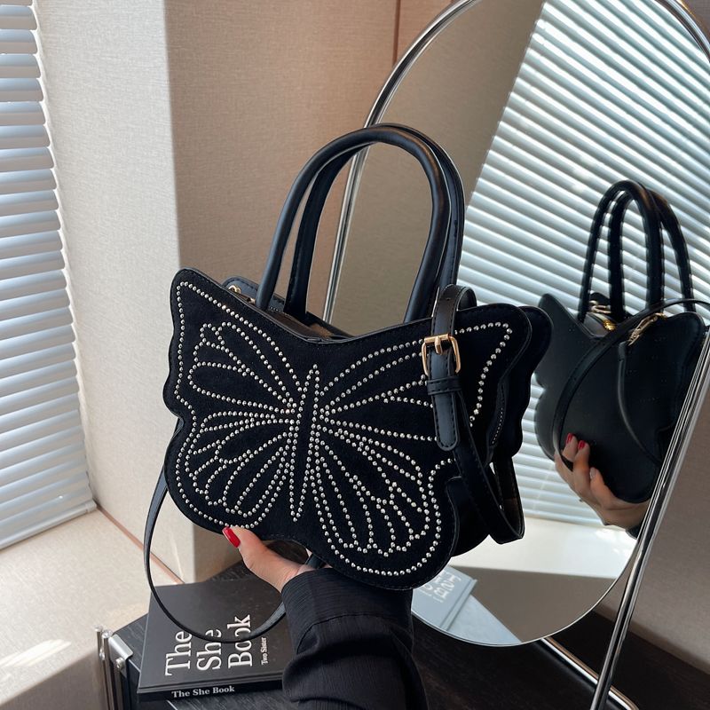 High-end Stylish Niche Diamond-embellished 2025 Autumn And Winter New Women's Versatile Crossbody Bag, Fashionable_voghion.com