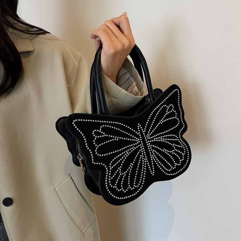 High-end Stylish Niche Diamond-embellished 2025 Autumn And Winter New Women's Versatile Crossbody Bag, Fashionable_voghion.com