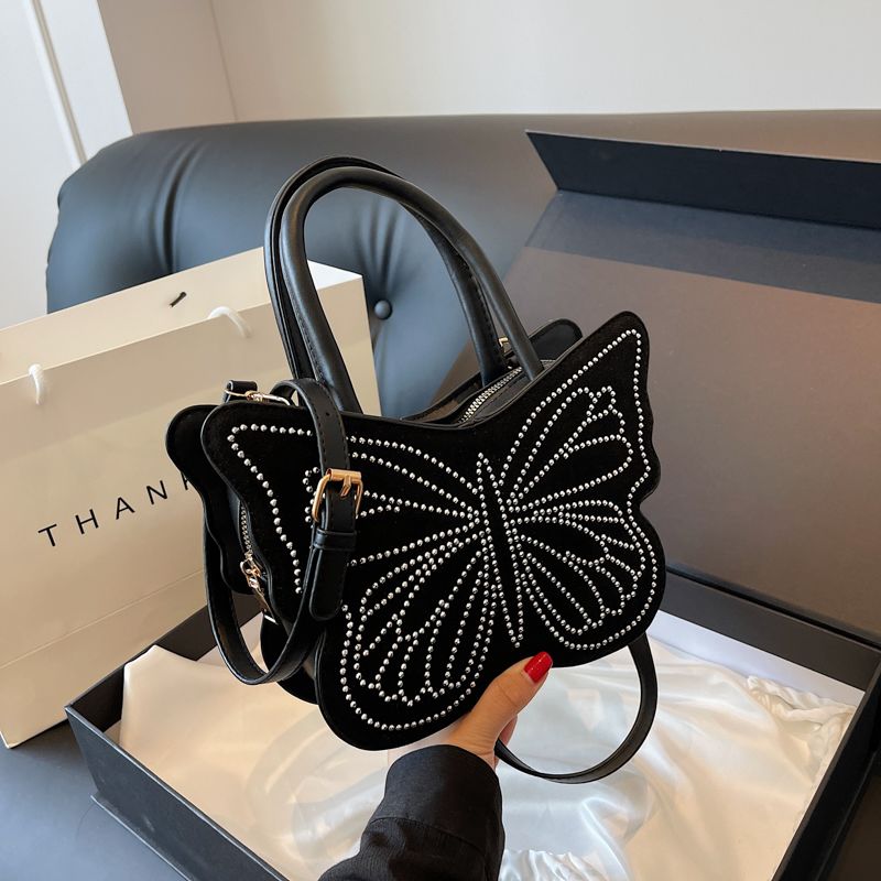 High-end Stylish Niche Diamond-embellished 2025 Autumn And Winter New Women's Versatile Crossbody Bag, Fashionable_voghion.com