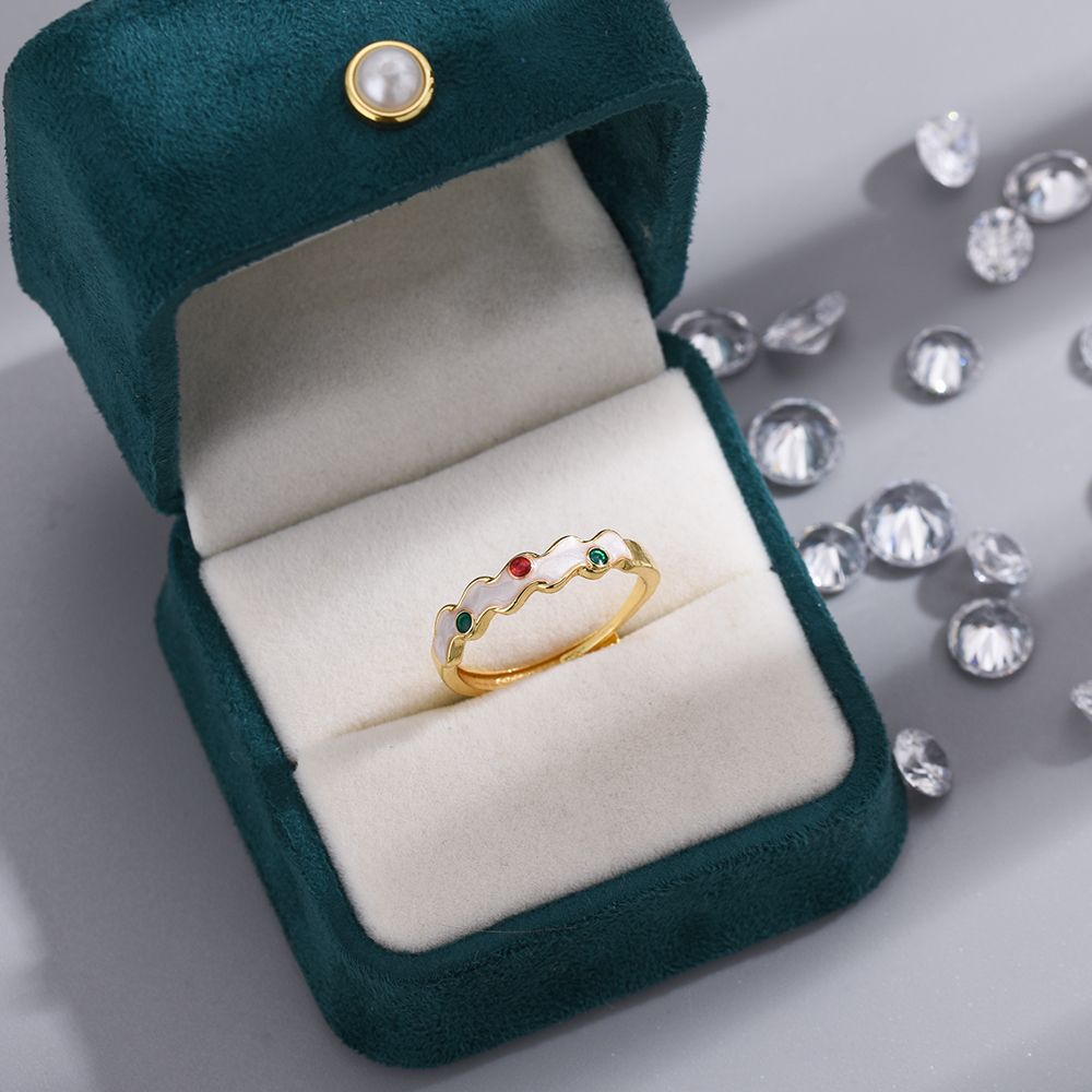 S925 Silber Emaille Ring Designer Chinese Style Luxus Ring_voghion.com