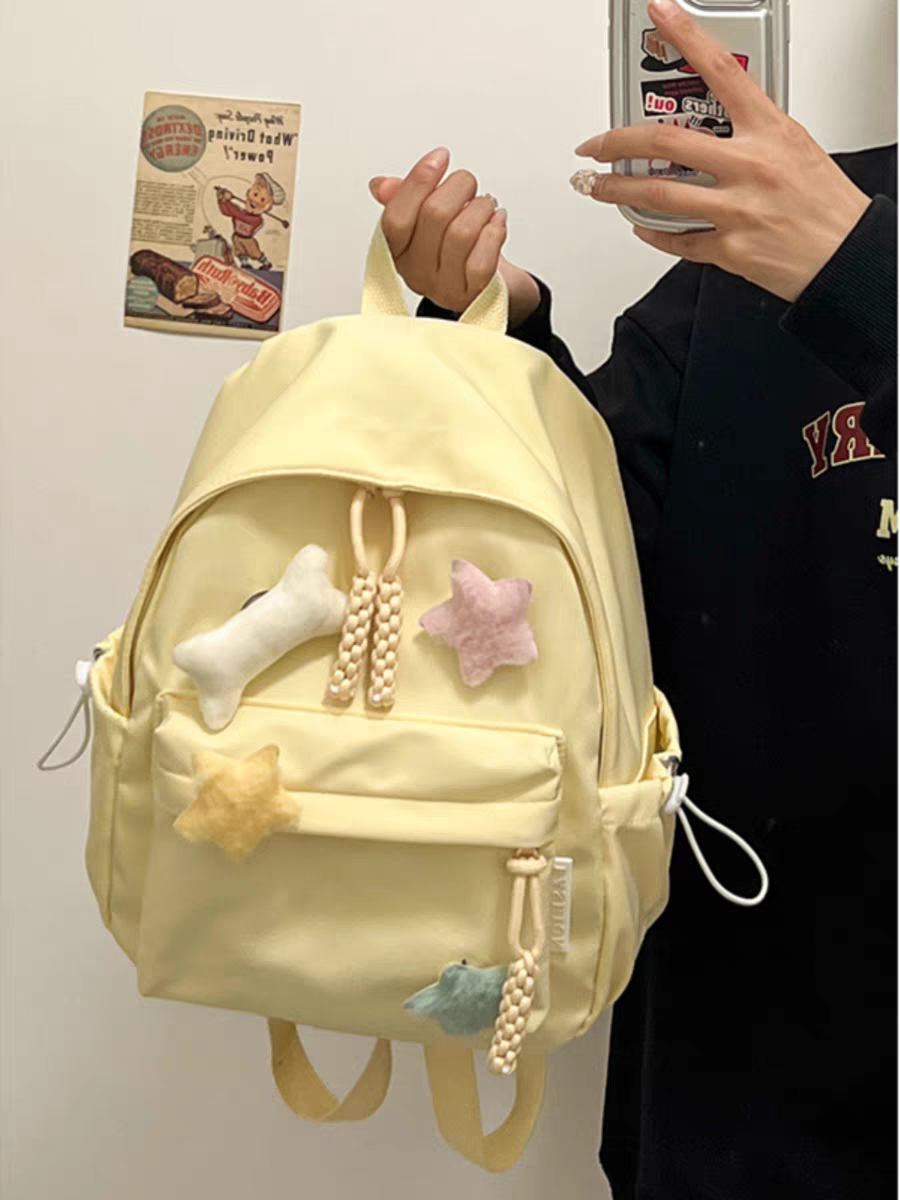 迷你雙肩包女小容量學生可愛小書包補課逛街補習休閒小背包媽咪包