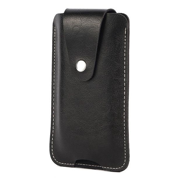 Ultra-thin new style single-layer belt-wearing mobile phone bag 6 inches 6.5 inches smart belt mobile phone case men's vertical style construction site work