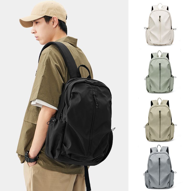 Backpack female ins junior high school student school bag 2023 new male college student large capacity niche computer backpack