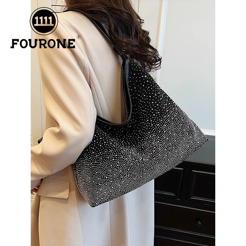 Casual large-capacity bag for women, new style, fashionable, versatile, single shoulder underarm bag, super trendy