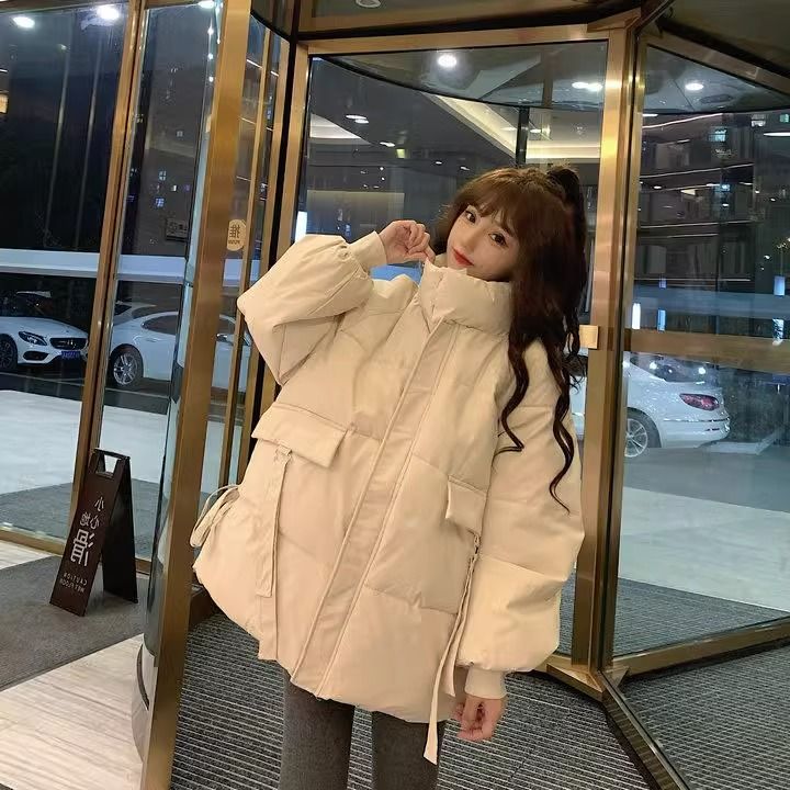大碼200斤胖MM棉襖新款羽絨棉服女短款加厚保暖寬鬆百搭冬季外套
