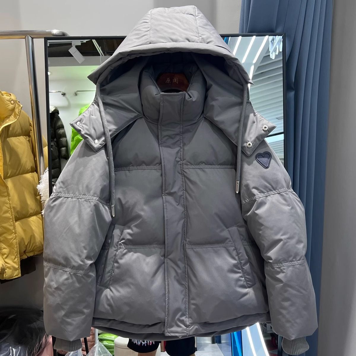 大碼200斤胖妹妹羽絨棉服女2023年新款加厚棉衣寬鬆棉襖冬季外套