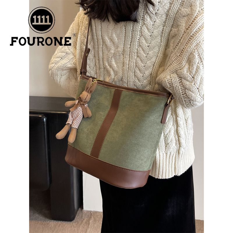 Niche bag women's new trend fashion high-end chain shoulder bag retro crossbody hobo bag