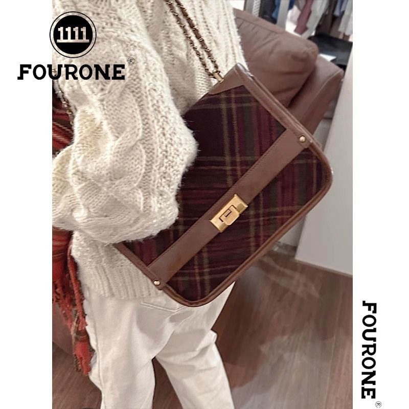 Large-capacity bag women's new retro fashion commuter bag high-quality niche single shoulder crossbody bag