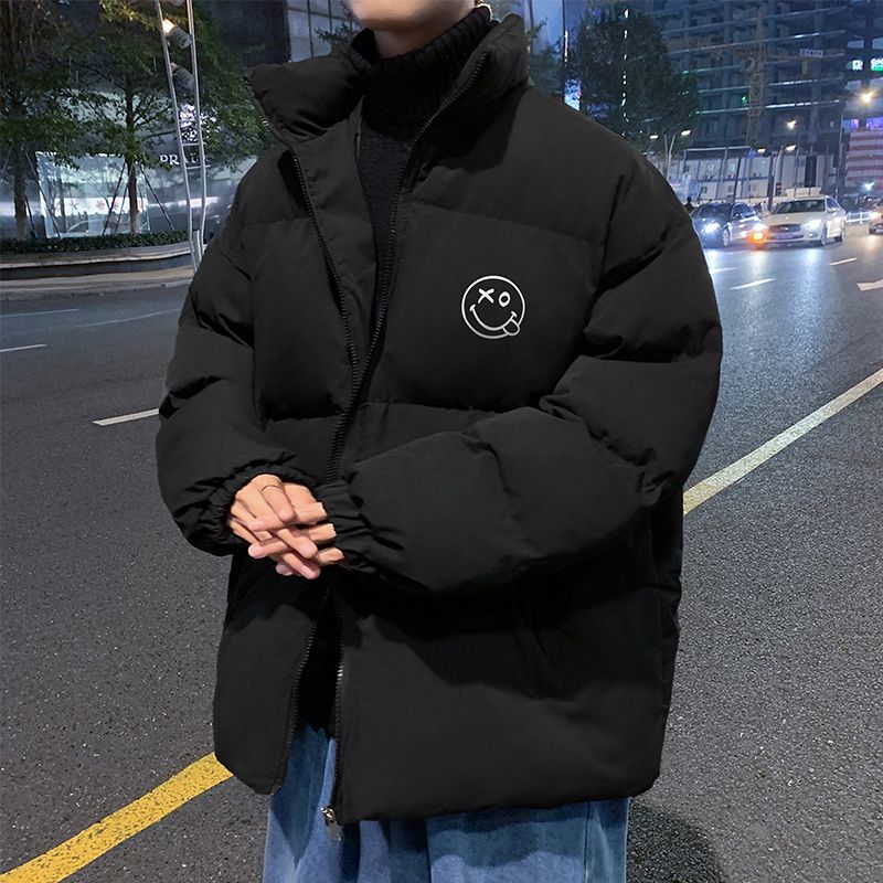 男冬款加厚保暖棉服外套情侶百搭寬鬆休閒潮流男生防寒麵包服ins