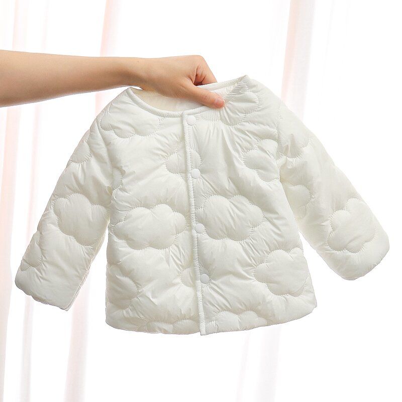 女童棉服冬季新款韩版童装女宝宝洋气婴幼儿童时髦保暖丝棉袄外套