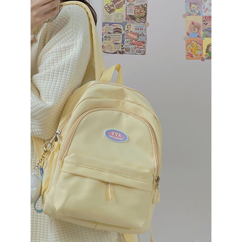 Schoolbags for girls, middle school students, high school students, college students, simple and versatile, girlish, youthful, treasure backpack, women