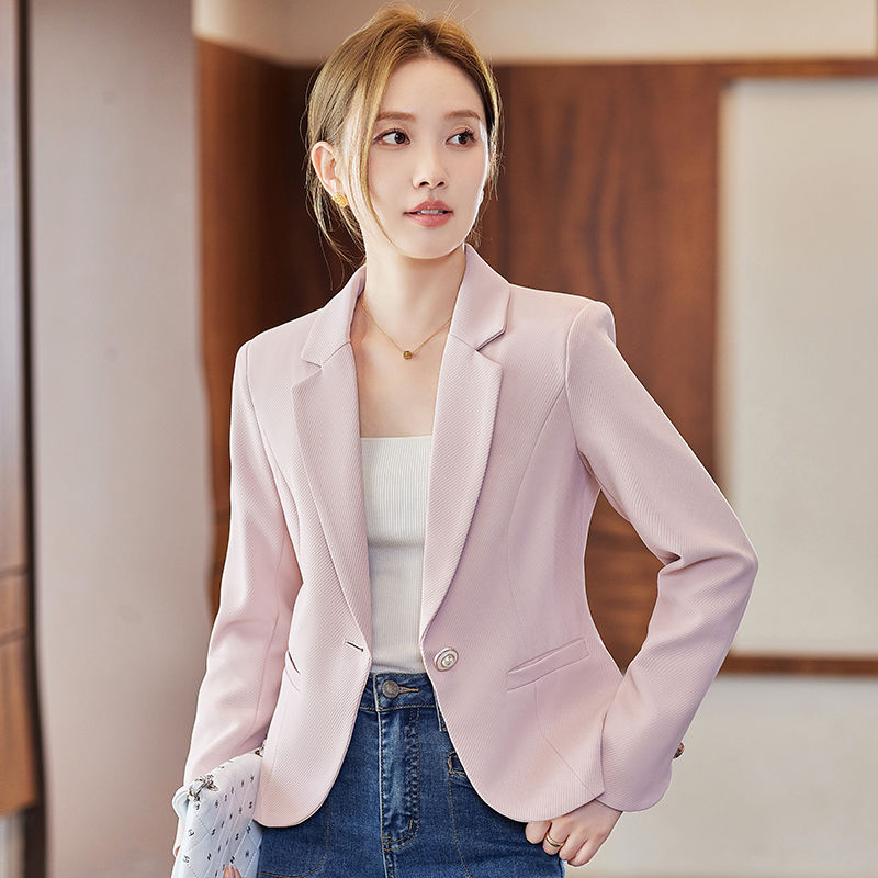 This year's popular short blazer women's autumn and winter high-end temperament fashion casual women's suit work clothes