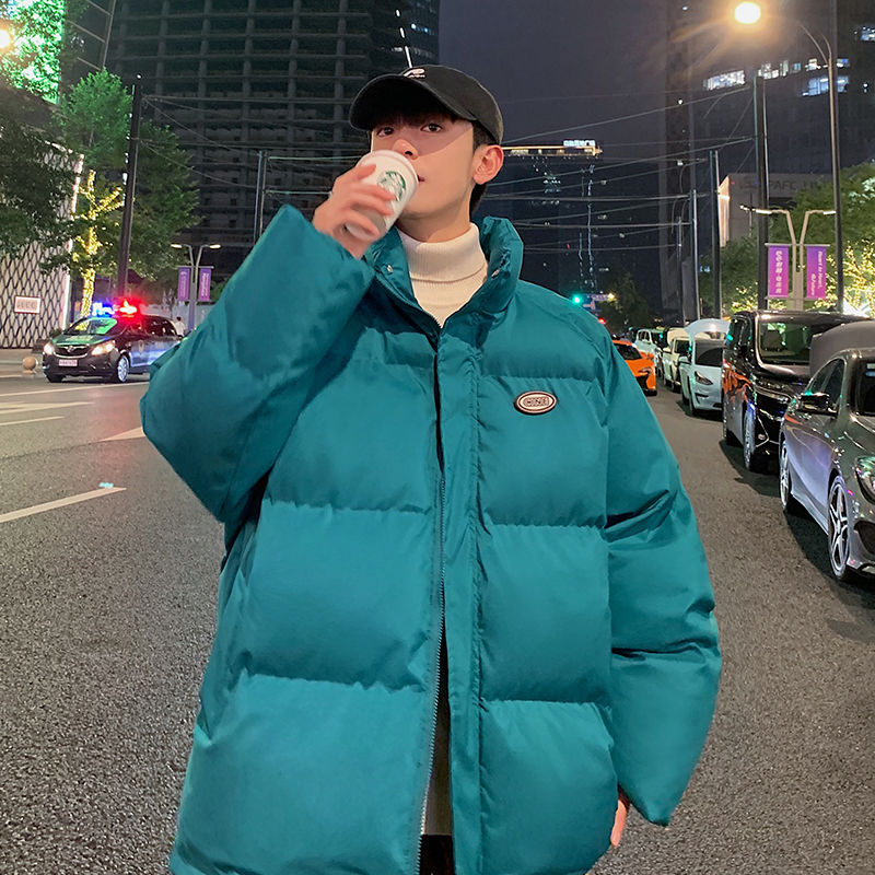 羽絨棉服男女款冬季學生立領麵包服寬鬆棉襖潮流ins加厚情侶外套