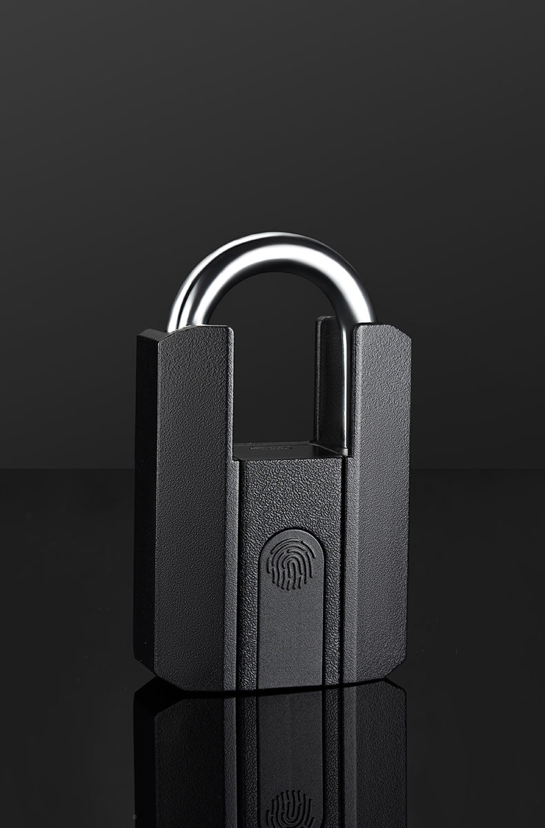 Intelligent fingerprint password Bluetooth dormitory large waterproof anti-theft outdoor warehouse with key lock small_voghion.com