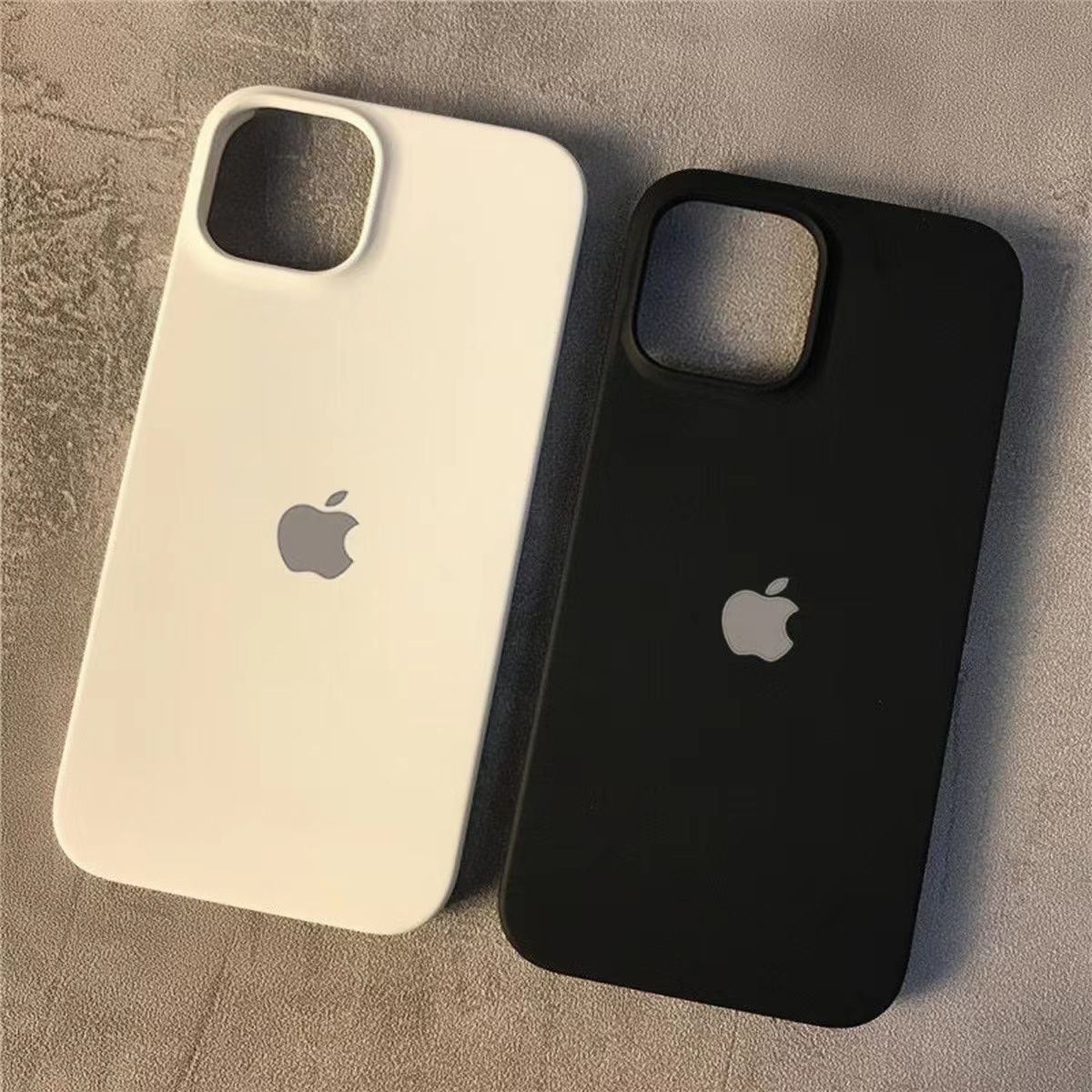 苹果手机壳iPhone14promax大孔15/12/11/防摔方形13/xs液态硅胶软 图 2