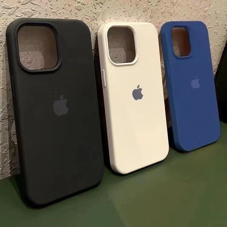 苹果手机壳iPhone14promax大孔15/12/11/防摔方形13/xs液态硅胶软 图 3