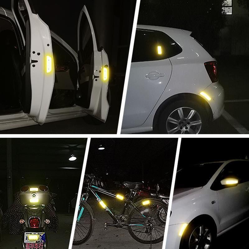 汽车反光条贴纸自行电动车摩托反光贴夜间警示货车美观反光车贴