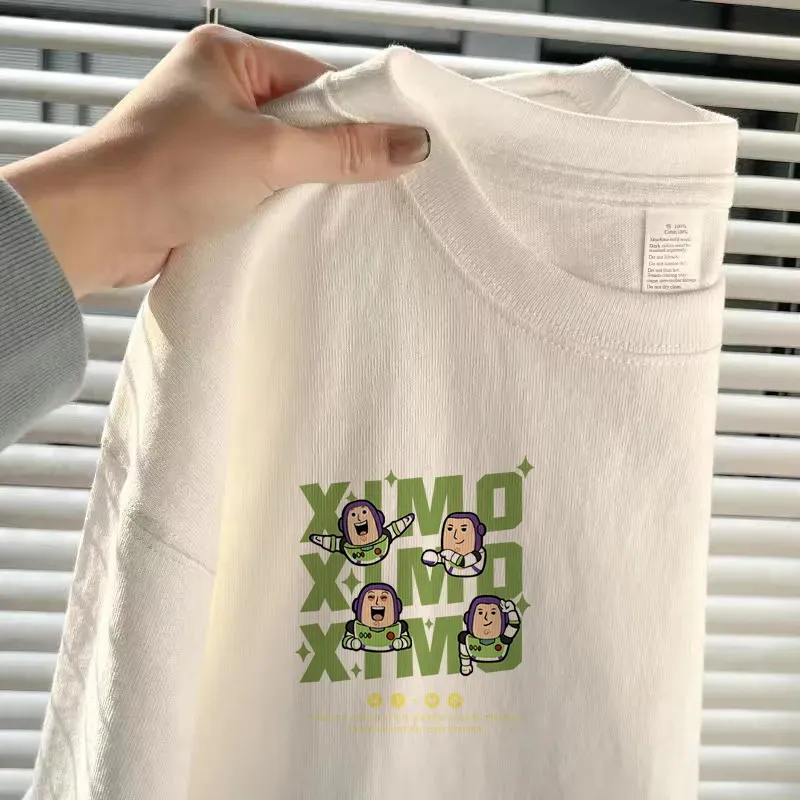 100%純棉白色長袖t恤女秋季新款學生韓系寬鬆內搭男女打底衫上衣