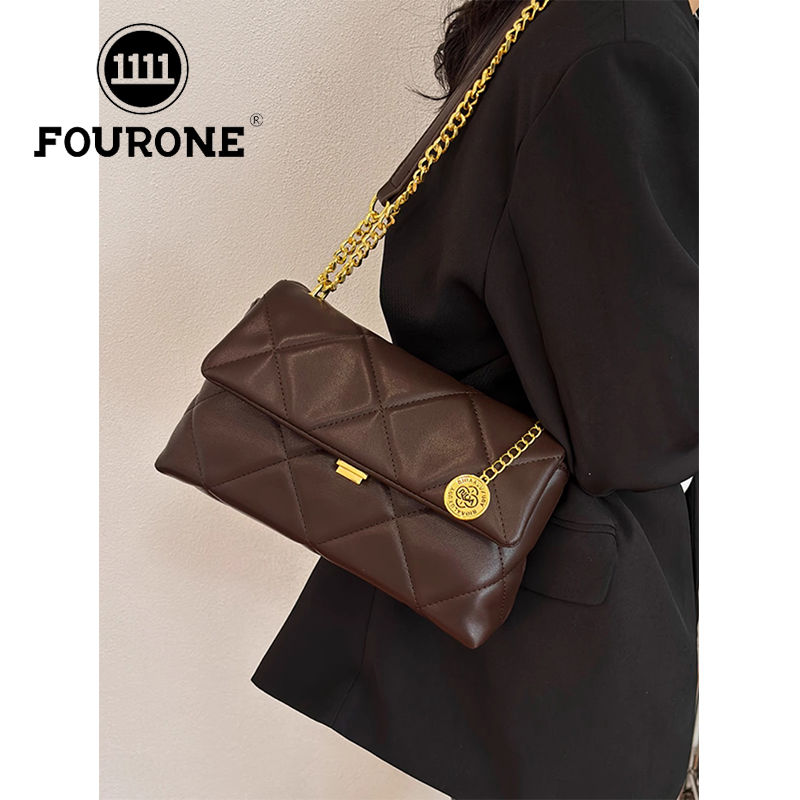 Bags for women new fashion high-end chain crossbody bag retro casual versatile single shoulder small square bag