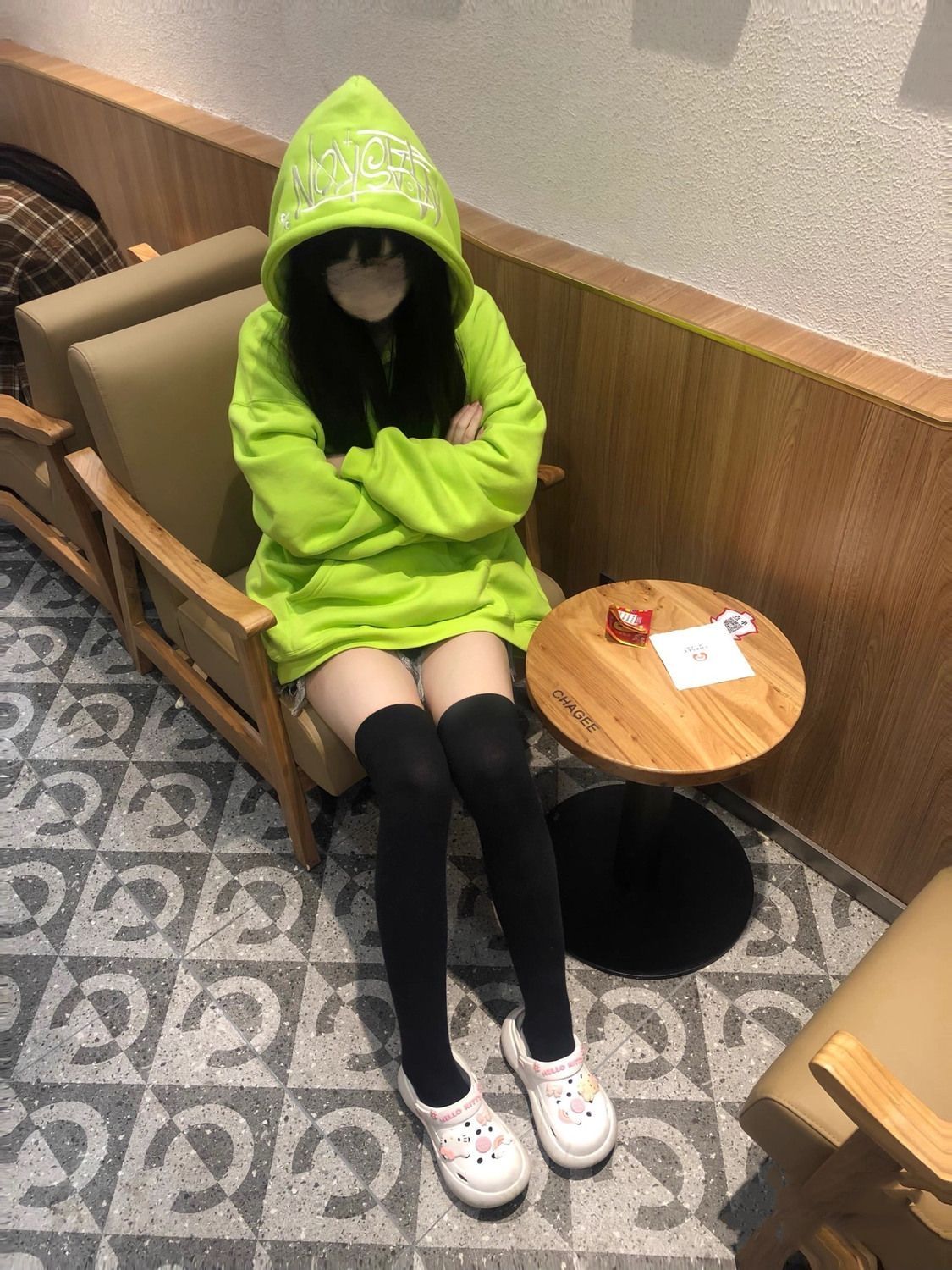100%純棉美式刺繡連帽衛衣女加絨秋冬季高街潮牌情侶寬鬆上衣帽衫