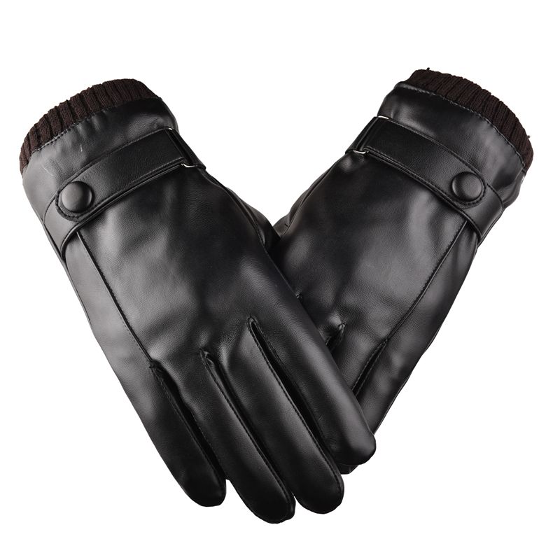 Lieder Männer mat Motorrieder waarm am Wanter, verdickt mat Fleece, a fir Fraen fueren, Touchscreen waasserdicht_voghion.com