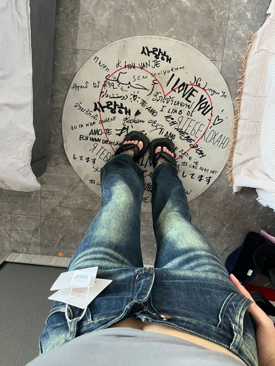 復古水洗做舊毛邊微喇叭牛仔褲女百搭韓系純欲風彈力顯瘦馬蹄長褲