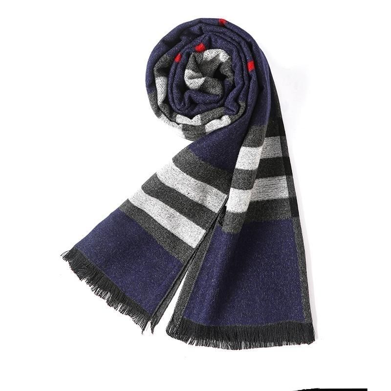 Bufanda cálida para el cuello para hombres de mediana edad y mayores, regalo de cumpleaños de invierno para jóvenes novios_voghion.com
