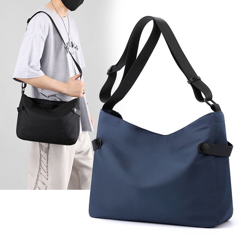 Simple shoulder bag men's bag crossbody small backpack Korean style crossbody bag men's bag casual large capacity messenger bag