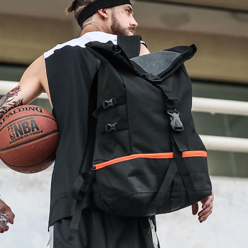 Basketball bag training sports backpack men's backpack small college student large capacity short-distance fitness bag travel bag