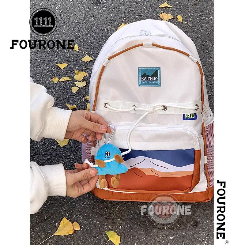 School bag female niche new Korean version large capacity middle school and high school college student travel bag computer backpack