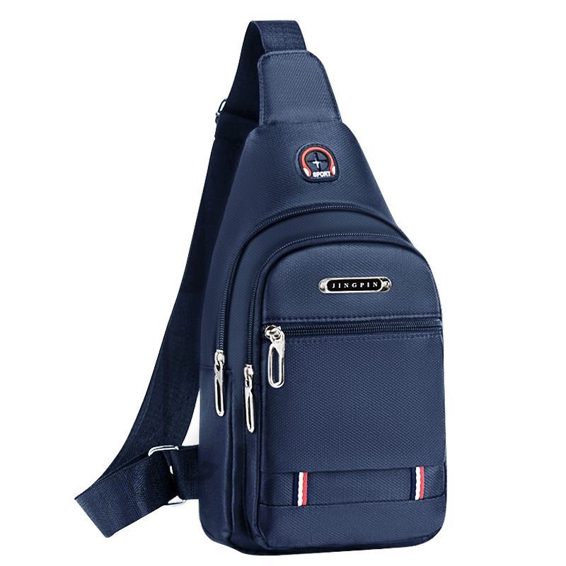 Waterproof And Wear-resistant For Men, Korean Style Men's Sports Crossbody Single Shoulder Bag, Small Backpack, Casual_voghion.com