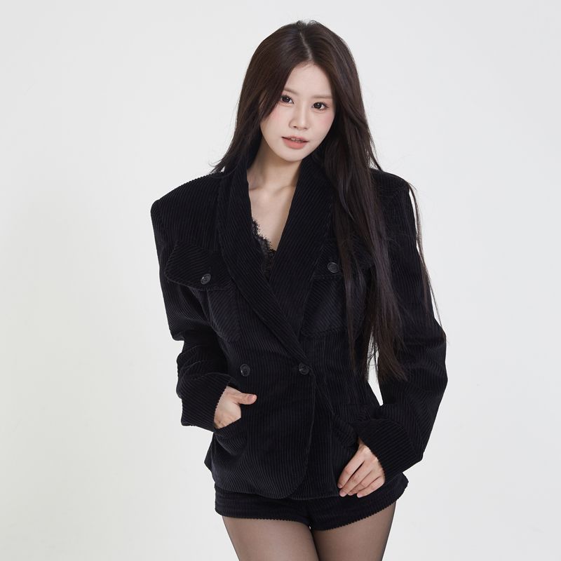 Daughter of gold suit, ladylike temperament, versatile suit jacket, women's autumn and winter new slimming Korean style high-end suit top