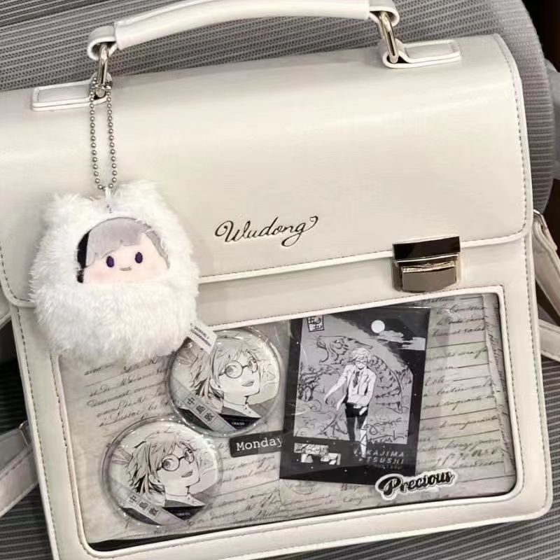 Niche Versatile Bags for Women 2023 New Transparent Pain Bags High-end Girls One-Shoulder Crossbody Bags Bags for Women