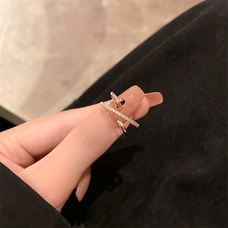 高顏值女士2023年新款潮時尚個性高級感小眾設計網紅氣質食指戒
