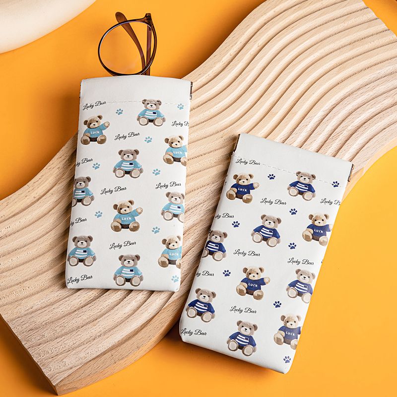 Always carry sunglasses storage bag, anti-pressure bag, automatic shrapnel storage bag, glasses bag, portable summer bag